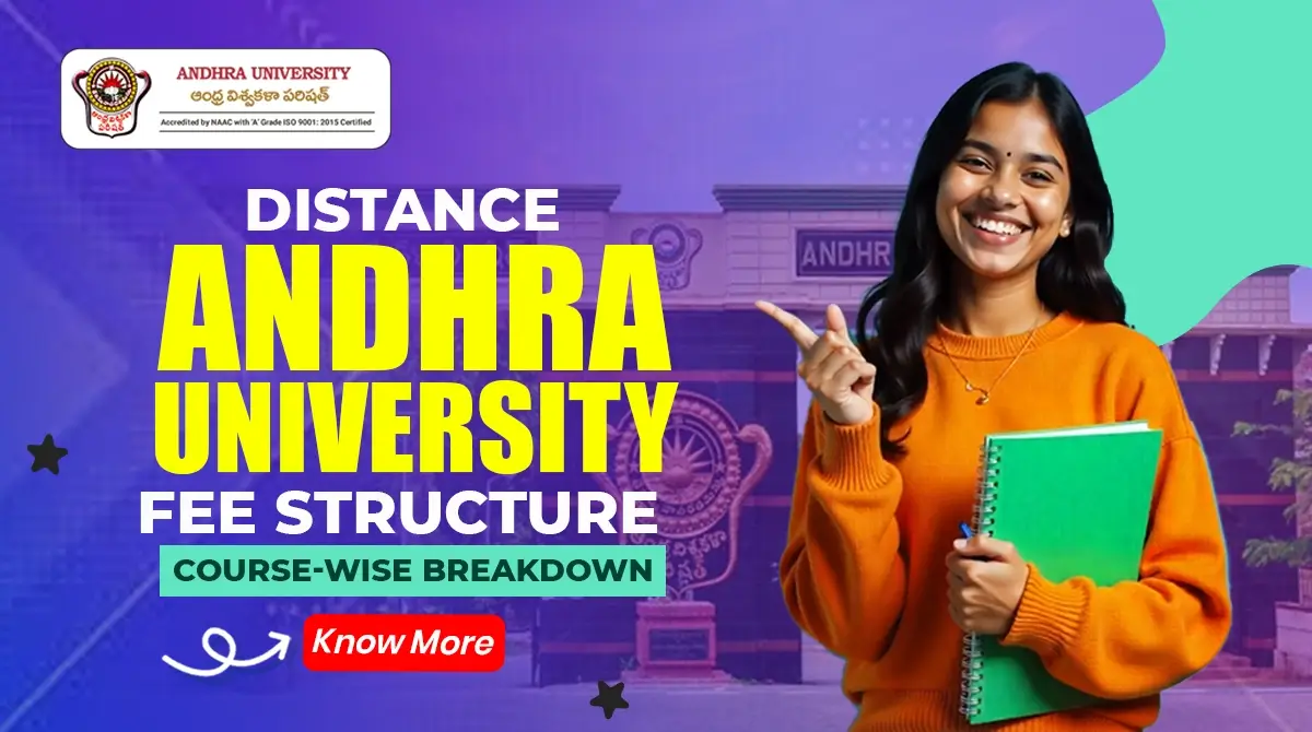 Distance Andhra University Fee