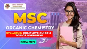 AU MSc Organic Chemistry