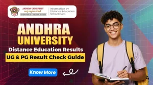 andhra university distance education results