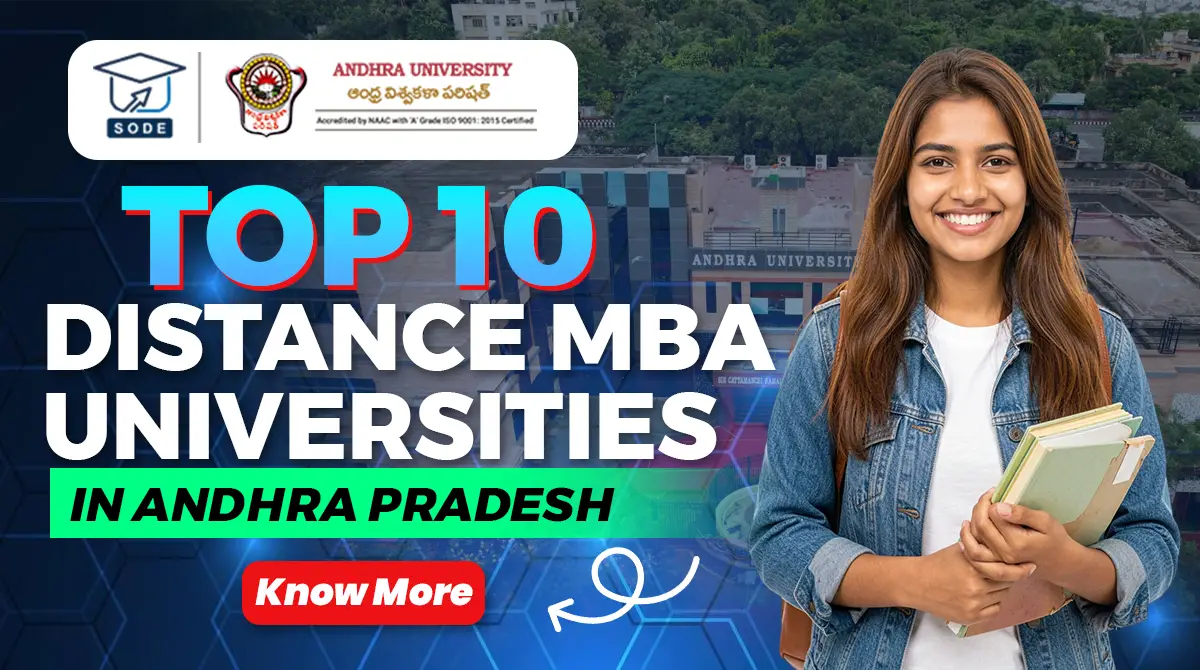 Top 10 Distance MBA Universities in Andhra Pradesh