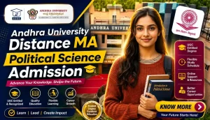 Andhra University Distance MA Political Science 2026